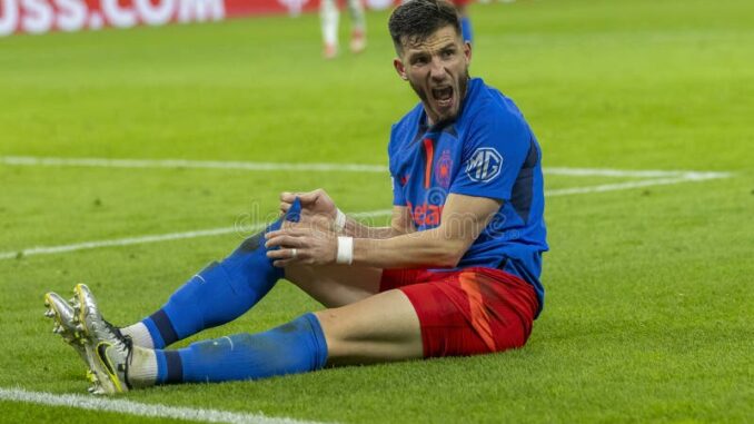 fcsb-player-mihai-popescu-pictured-game-manchester-united-uefa-europa-league-group-stage-national-arena-358314628